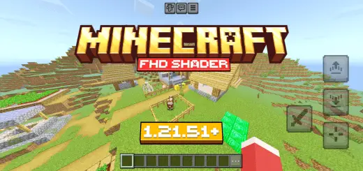 FHD Shader v2 FHD Shader v2 || MCBE Shader 1.21.51+ All platforms!