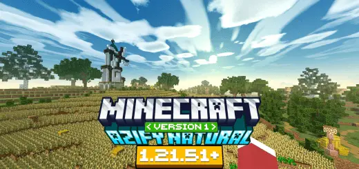 AziFy Natural Shader v3.0 AziFy Natural Shader v3.0 || Mcpe 1.21.51+ Shader